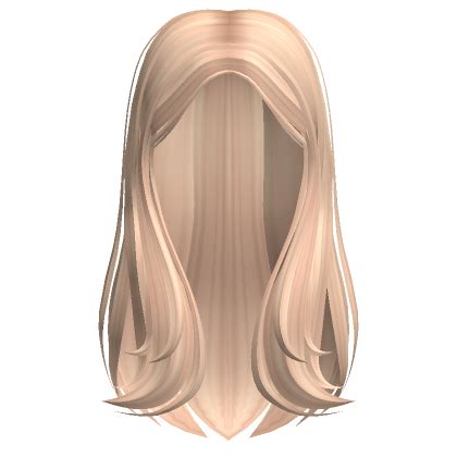 Weiches Langes Glattes Haar Blonde Roblox