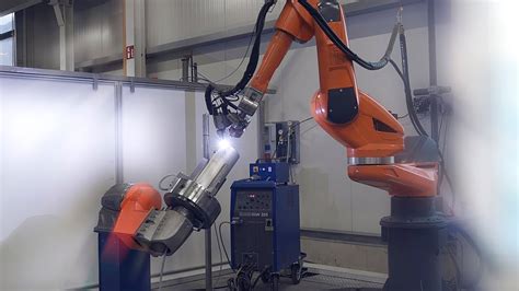 Cloos Tig Welding Robot For Tank Construction At Heun Youtube