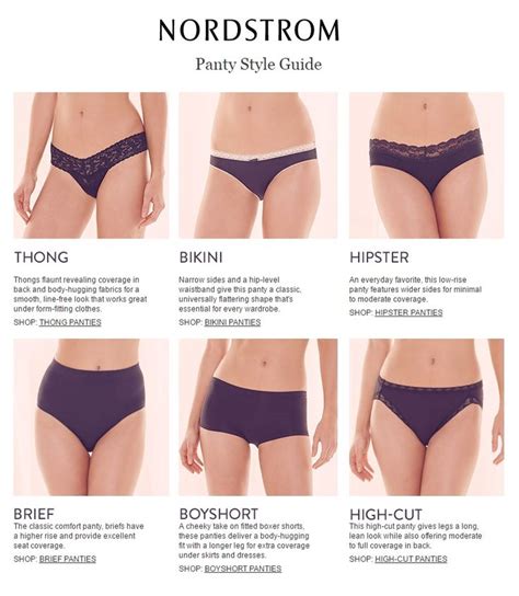 Cpanty Style Guide Womens Underwear Style Guide From Nordstrom