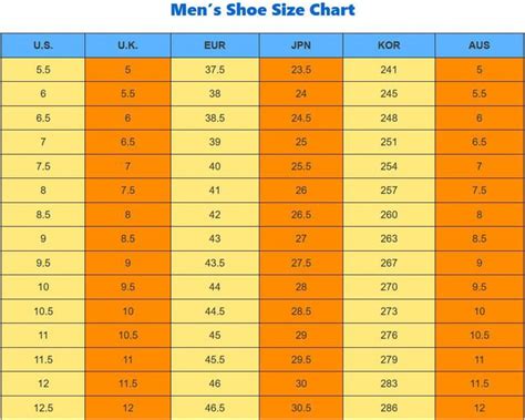 Mens Shoeboot Conversion Size Chart Eu To Us Encore Equestrian