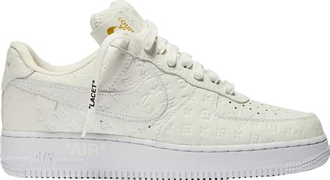 Nike X LV Air Force 1 Low Triple White Boutique ZeroUm Conceito