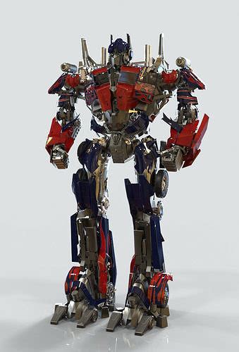 Optimus Prime 3d Model Cgtrader