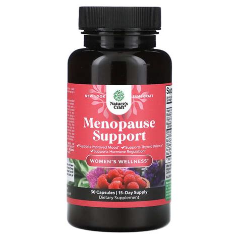 Nature S Craft Women S Wellness Menopause Support Capsules