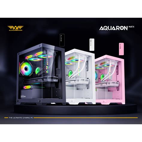 Jual Armaggeddon Aquaron Casing PC Gaming M Atx Mini ITX Shopee Indonesia