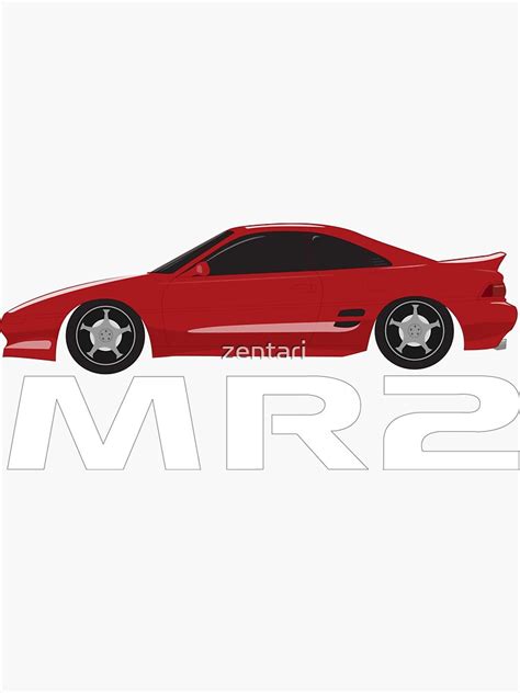 Mr2 Sw20 Sticker By Zentari Redbubble