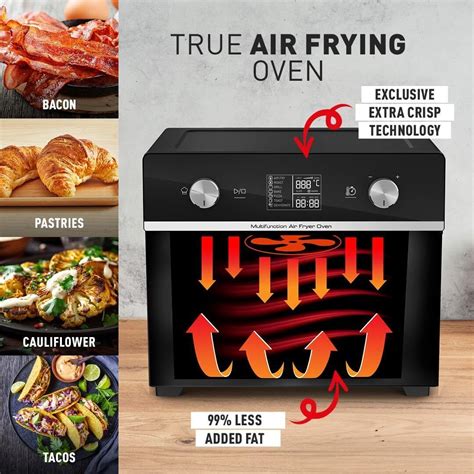 Tefal Fw606840 Easy Fry Air Fryer Oven 10 In 1 Healthy Cooking 20l 1800w Black Ebay