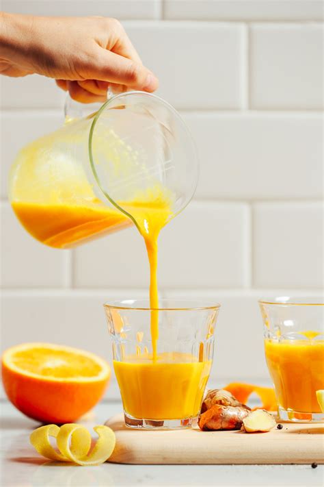 Lemon Ginger Turmeric Wellness Shots Cookingwithconfidenceclub