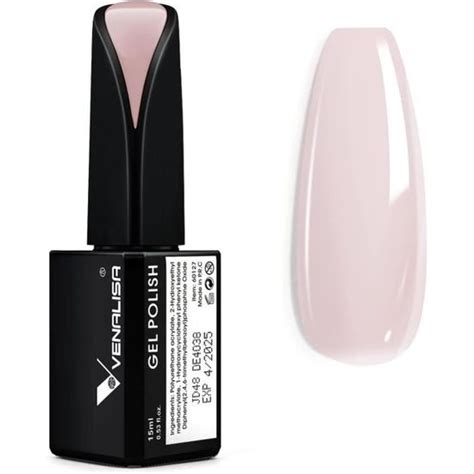 Venalisa Vernis Semi Permanent Ml Transparent Violet Naturel Nude Uv