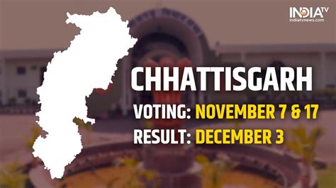 Chhattisgarh Election Date State To Vote In Two Phases On November