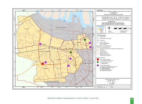 Pdf Peta Rencana Struktur Ruang Kota Adm Jakarta Barat Rizky Aulia