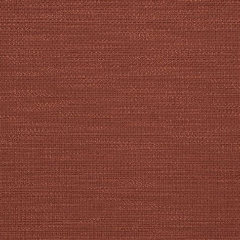 Persimmon Red Small Scale Woven Texture Plain Wovens Solids Upholstery