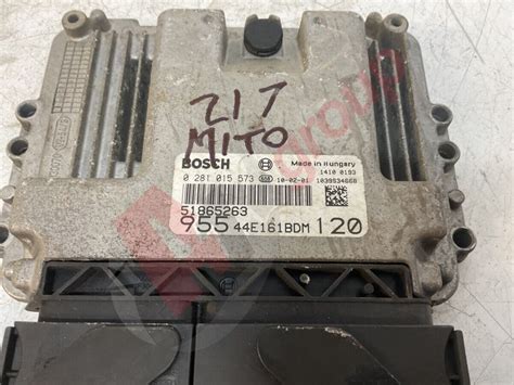 Alfa Romeo Mito Veloce Engine Control Unit