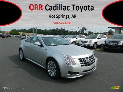 2012 Radiant Silver Metallic Cadillac CTS Coupe 64352980 Photo 10