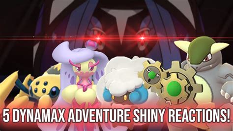 Dynamax Adventure Raid Den Shiny Reactions Pok Mon Shield