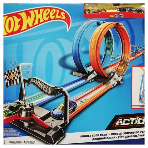 Hot Wheels Çift Çemberde Depar Pist Seti Migros