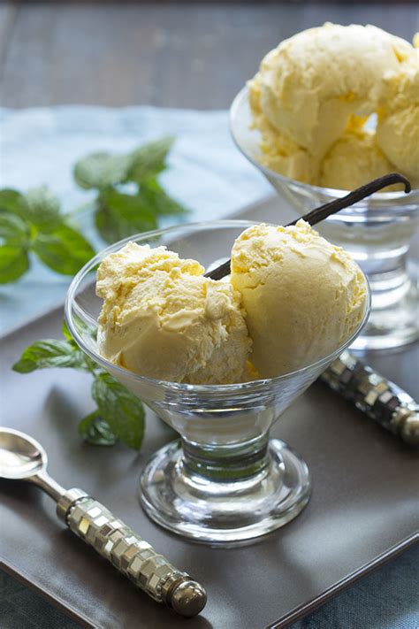 Helado De Vainilla Casero Con Thermomix 2 Mandarinas En Mi Cocina