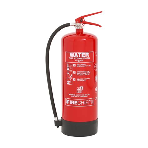 Firechief Xtr 9 Litre Water Fire Extinguisher Fxw9