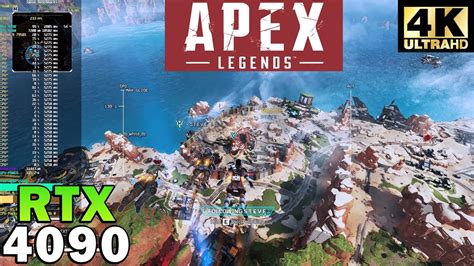 Apex Legends 4K RTX 4090 Ryzen 9 7950X Max Low Settings YouTube