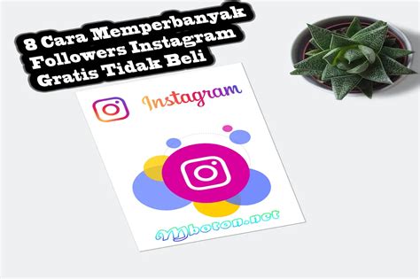 Cara Memperbanyak Followers Instagram Gratis Tidak Beli Mboton