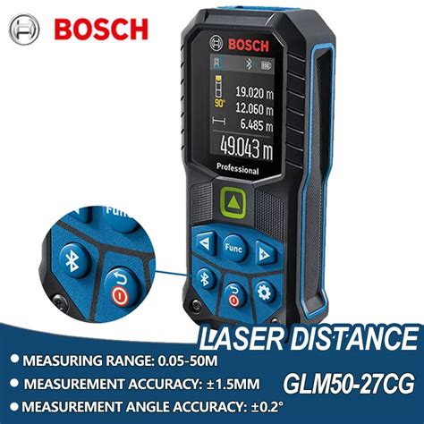 Bosch Tel Metro Laser Port Til Profissional Instrumento De Medi O