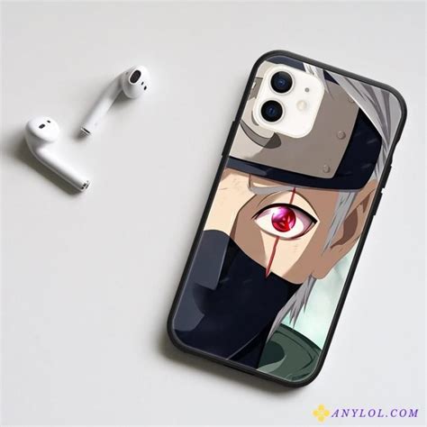 Anime Naruto Kakashi Led Phone Case For Iphone Anylol