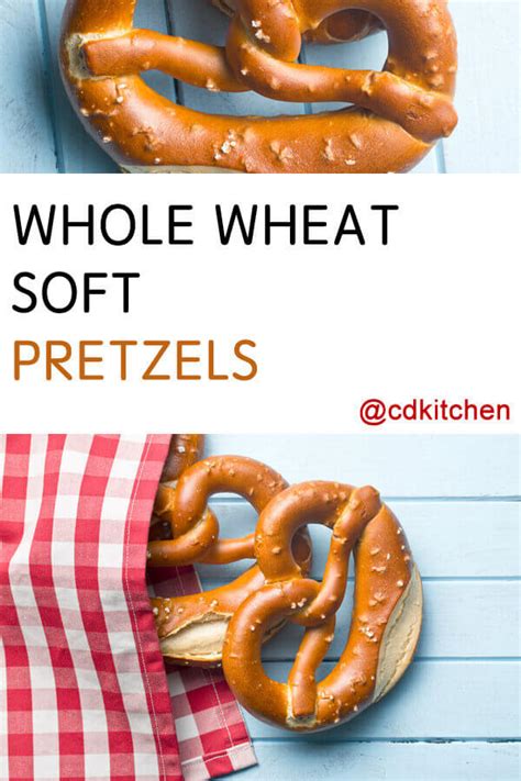 Whole Wheat Soft Pretzels Recipe