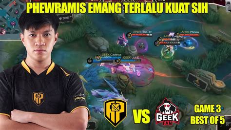 PHEWRAMIS EMANG TERLALU KUAT SIH GEEK FAM Vs APBREN Game 3