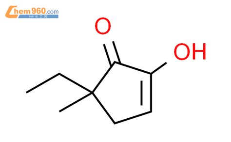 53263 57 3 2 Cyclopenten 1 one 5 ethyl 2 hydroxy 5 methyl 化学式结构式分子式