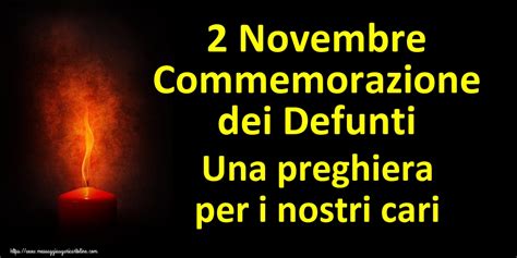 Cartoline Per La Commemorazione Dei Defunti 2 Novembre