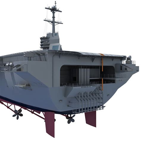 USS Gerald R. Ford Aircraft Carrier 3D Model – 3D Horse