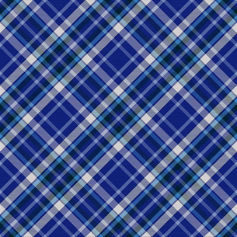 Tartan Plaid Pattern In Blue Print Fabric Texture Seamless Check Vector Background 29193687