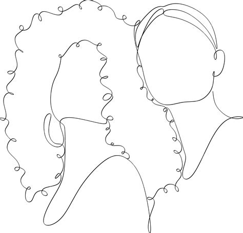 Premium Vector Continuous Line Drawing Of Two Lesbians Kissing Valentines Day Love Romance