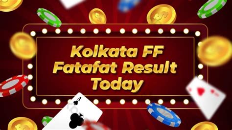 Kolkata Fatafat Result Today