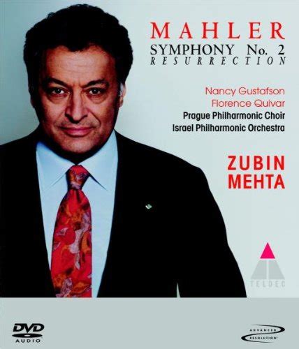 Mahler Symphonie Nr 2 DVD AUDIO DVD AUDIO Gustav Mahler Zubin