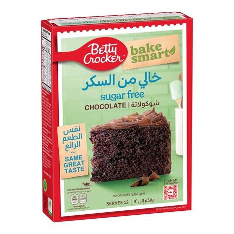 Buy Betty Crocker Bake Smart Sugar Free Chocolate Cake Mix, 400g Online in Kuwait | Talabat Kuwait