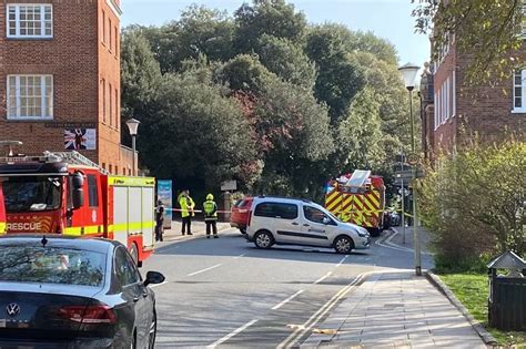 Hazardous Substance Scare Sparks Road Closure In Exeter City Centre