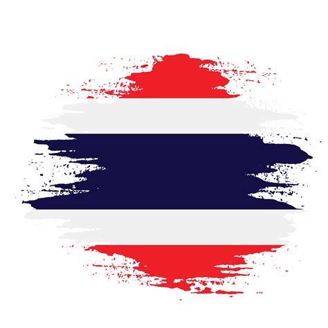 Colorful abstract Thailand flag design 16542579 Vector Art at Vecteezy