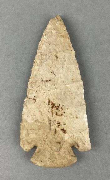 Native American Arrowhead Artifact Matthew Bullock Auctioneers