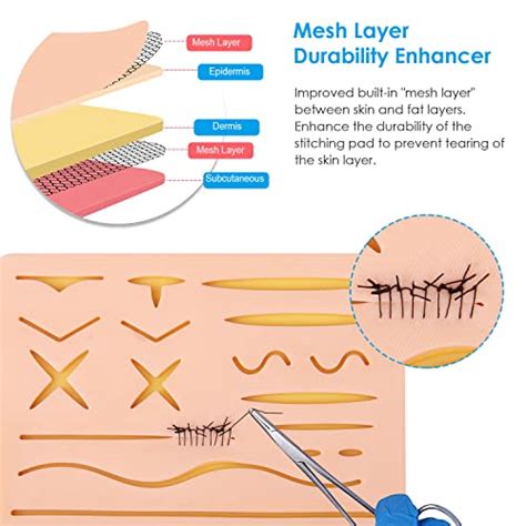 Kit d entraînement de suture pour l entraînement à la suture avec