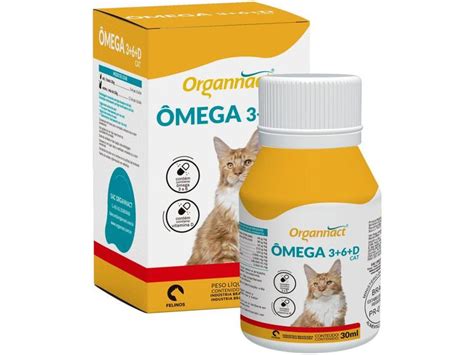 Suplemento Organnact Mega D Cat Para Gatos Ml Mega Para