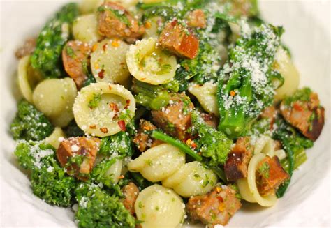 Broccoli Raab And Sausage Pasta The Inn At Crippen Creek Farm