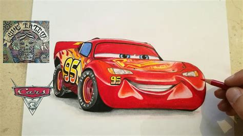 Como Dibujar Al Rayo Mcqueen Cars How To Draw Lightning Mcqueen