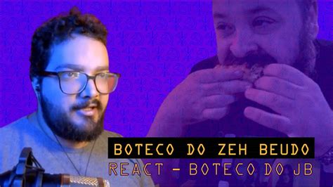 CORTE BOTECO DO ZEHBEUDO REAGE boteco do JB rolê das pizzas YouTube