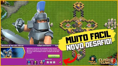 Facil E Rapido Como Completar O Novo Desafio Rei Das Trevas Clash Of