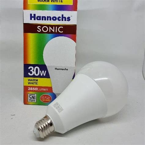 Jual Lampu Led 30 Watt Warm White 3000k Cahaya Kuning Hannochs Sonic