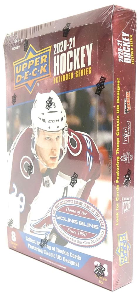 2020 21 Upper Deck Extended Series Hockey Hobby Box Columbia Hobby