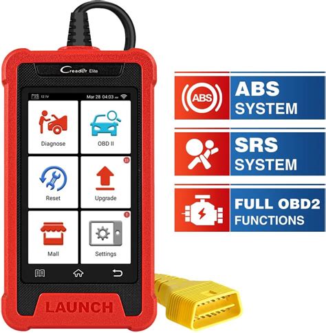 Ver Launch Creader Elite Obd Scanner Code Reader Abs Srs