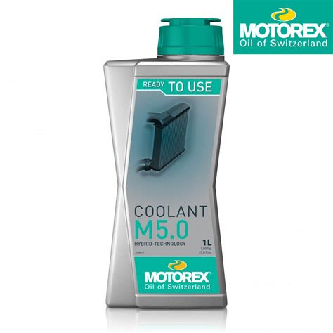 MOTOREX Coolant M5 0 Ready To Use 1L New