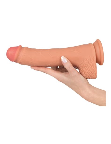 Realistické dildo s přísavkou 24 7 cm L RealNature Boy