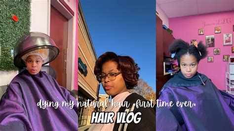 Dying My Natural Hair First Time Facetime My Friends Get Their Reactions Youtube